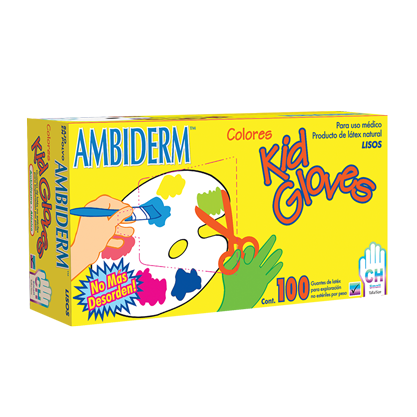Kid Gloves - Guantes de látex para exploración