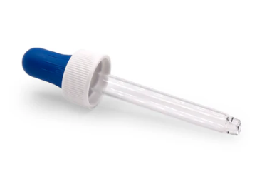 Pipeta de vidrio para frasco gotero 30ml