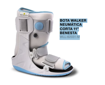 BOTA WALKER NEUMÁTICA CORTA 11” BENESTA
