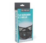 FAJA SACRO LUMBAR DE 5 VARILLAS