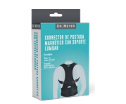 CORRECTOR DE POSTURA MAGNÉTICO CON SOPORTE LUMBAR