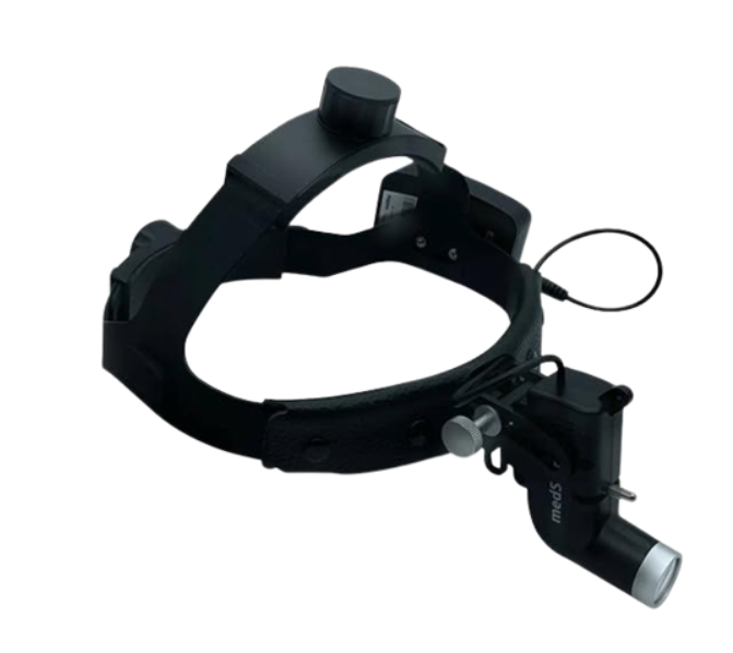 Lámpara frontal LED Medstar con batería recargable