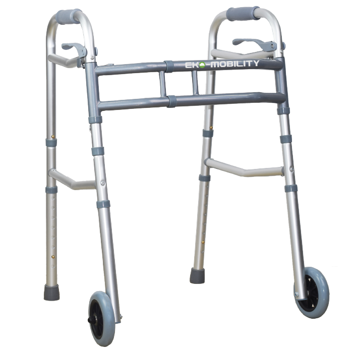 ANDADERA DE ALUMINIO ANCHO AJUSTABLE