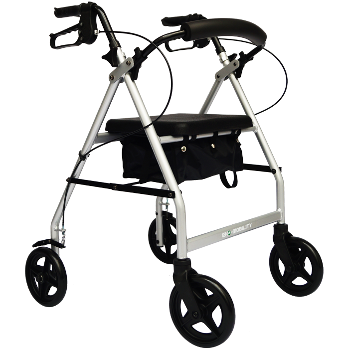 ANDADERA ROLLATOR ALUMINIO