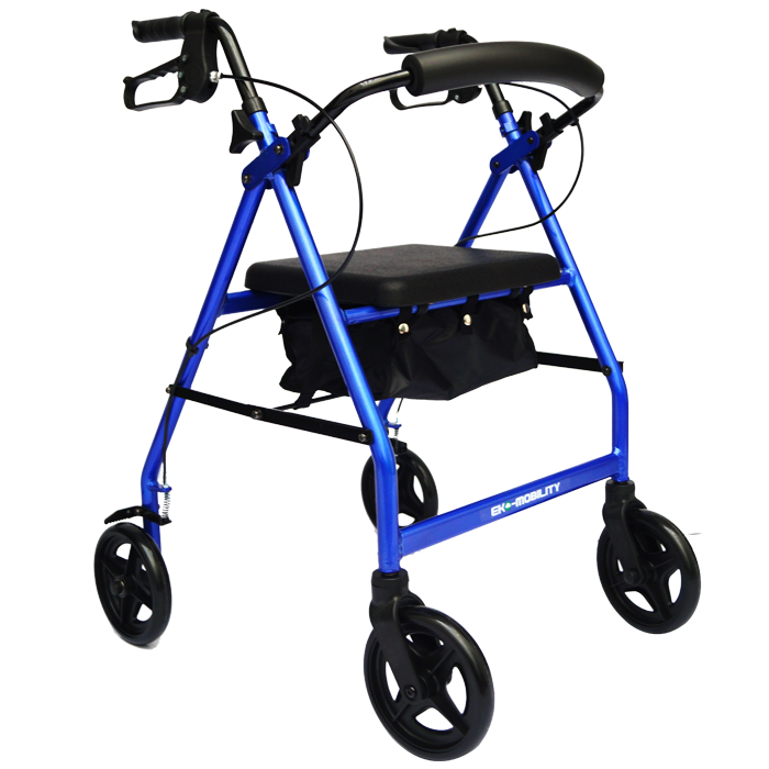 ANDADERA ROLLATOR ALUMINIO