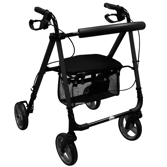 ANDADERA ROLLATOR ULTRALIGERA PLATA