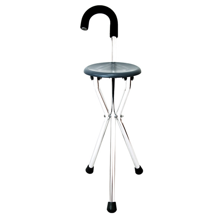 BASTÓN TRIPIE CON ASIENTO