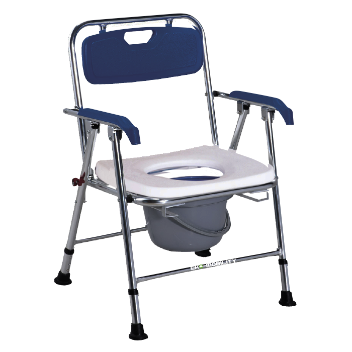 CÓMODO DUCHA DE ALUMINIO PLEGABLE