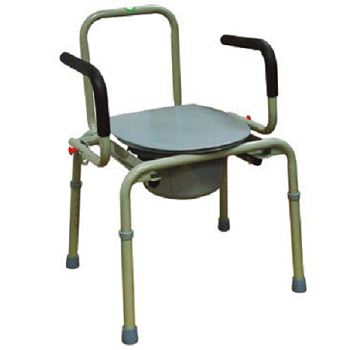 SILLA CÓMODO DE ACERO