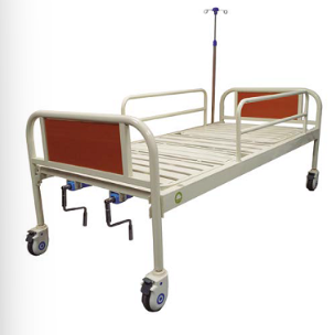 CAMA HOSPITALARIA BÁSICA IMITACIÓN MADERA